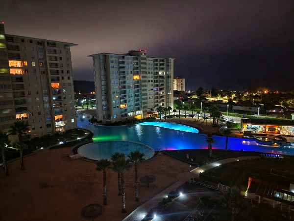 Segunda habitación con camarote y cama full plaza, departamento para 6 personas en Algarrobo
